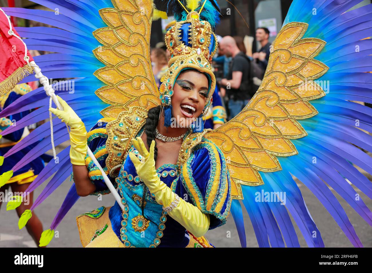 London, UK. 29 August 2022. Notting Hill Carnival. Europe's biggest street party celebrating