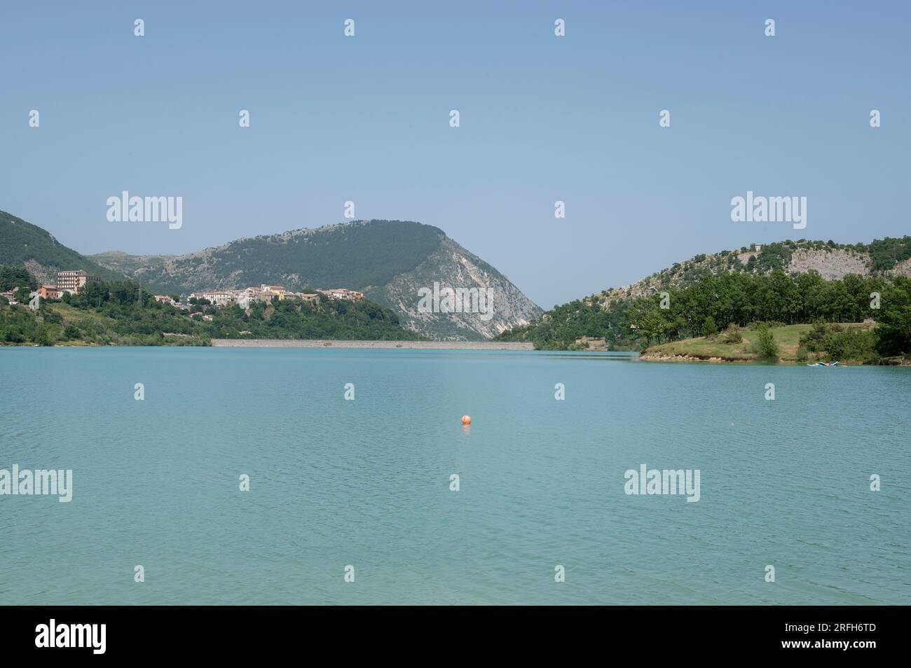 Castel San Vincenzo lake, Molise (Italy). July 2023 Stock Photo - Alamy
