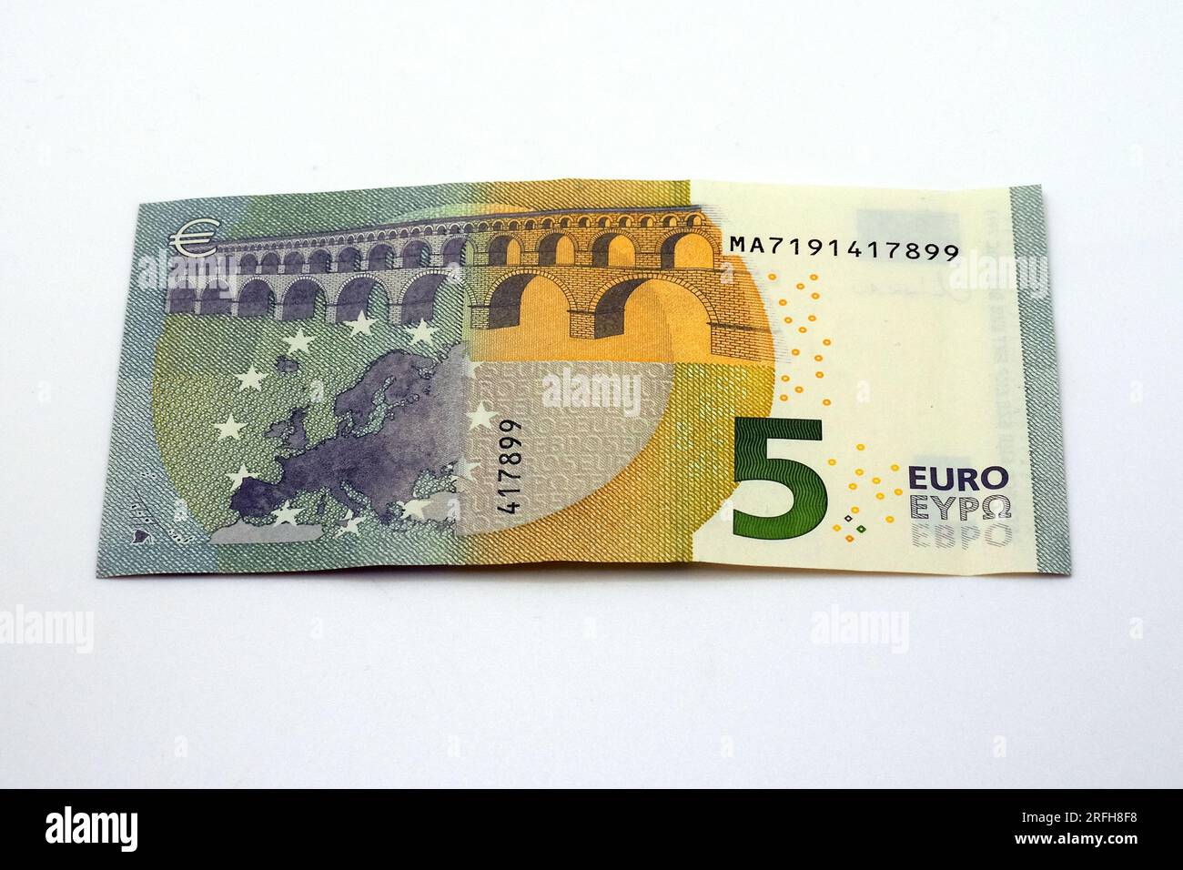 5 euro banknote, Euro, paper banknotes, EUR, €, European Union Stock ...
