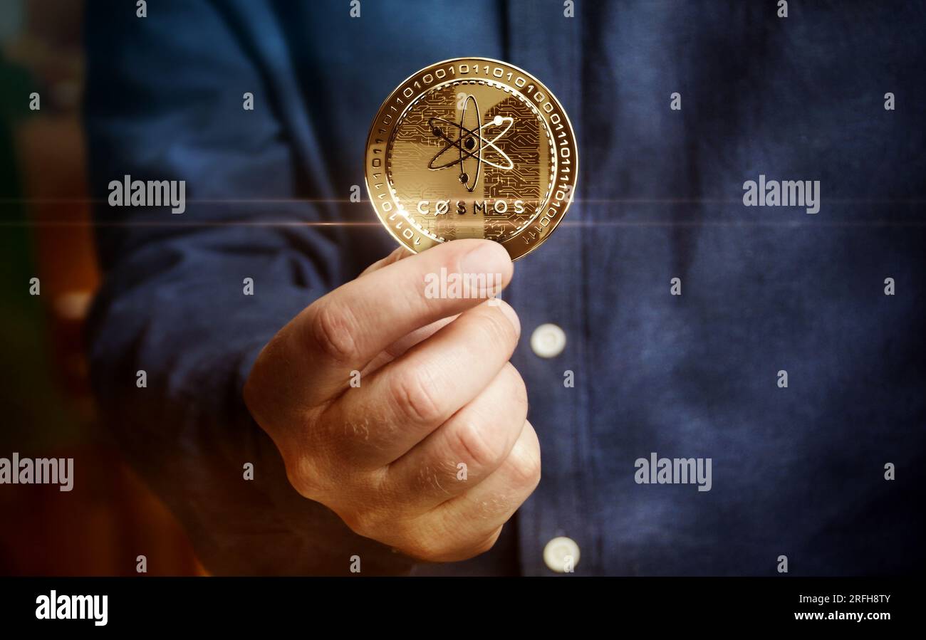 Cosmos crypto hi-res stock photography and images - Alamy