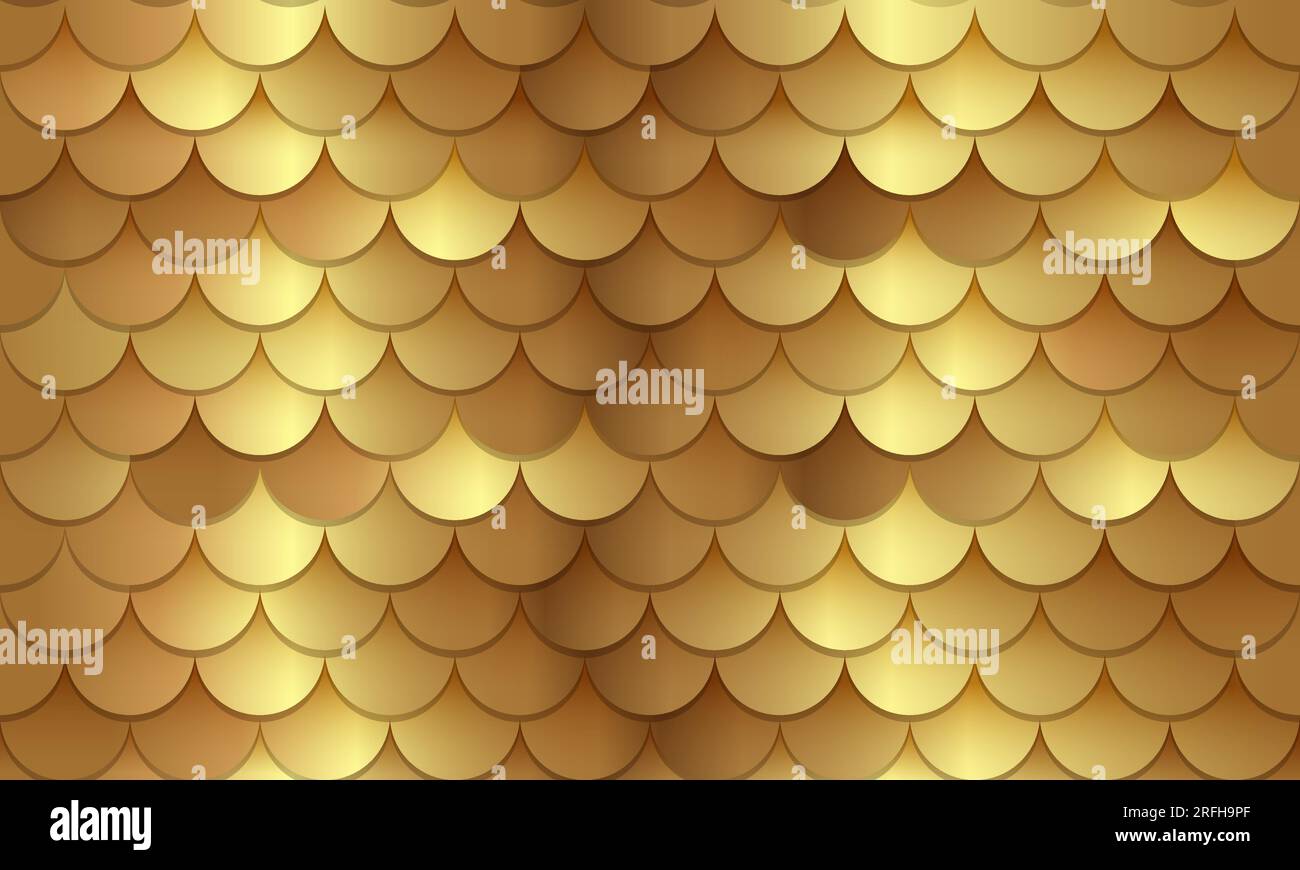 Golden fish scale vector background Stock Vector Image & Art Alamy