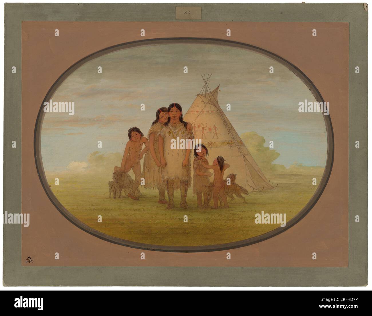 Wigwam Cut Out Stock Images & Pictures - Alamy