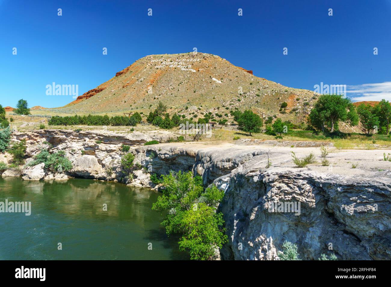 Worlds Largest Mineral Hot Springs, Hot Springs State Park, Thermopolis