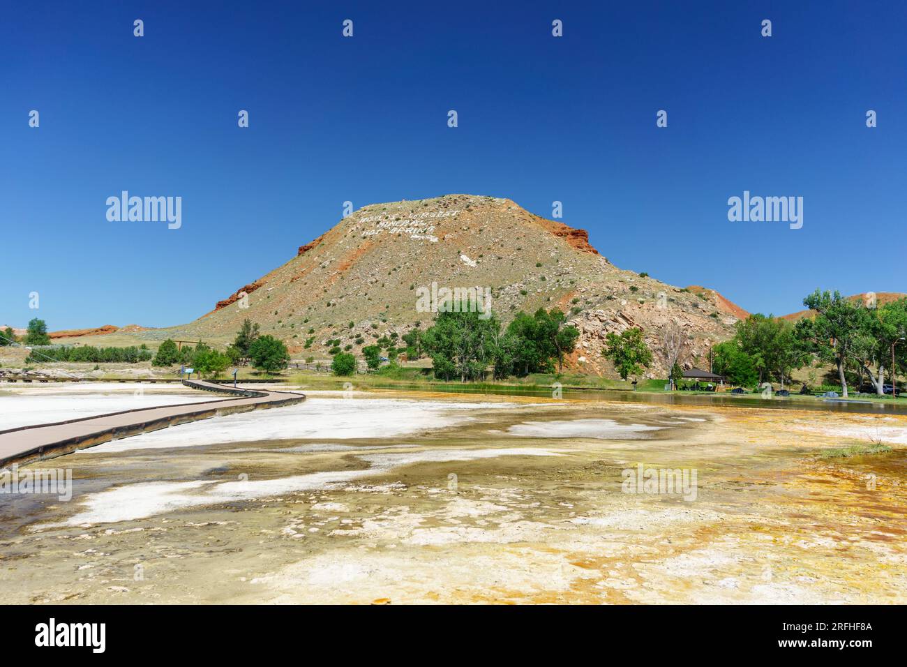Worlds Largest Mineral Hot Springs, Hot Springs State Park, Thermopolis