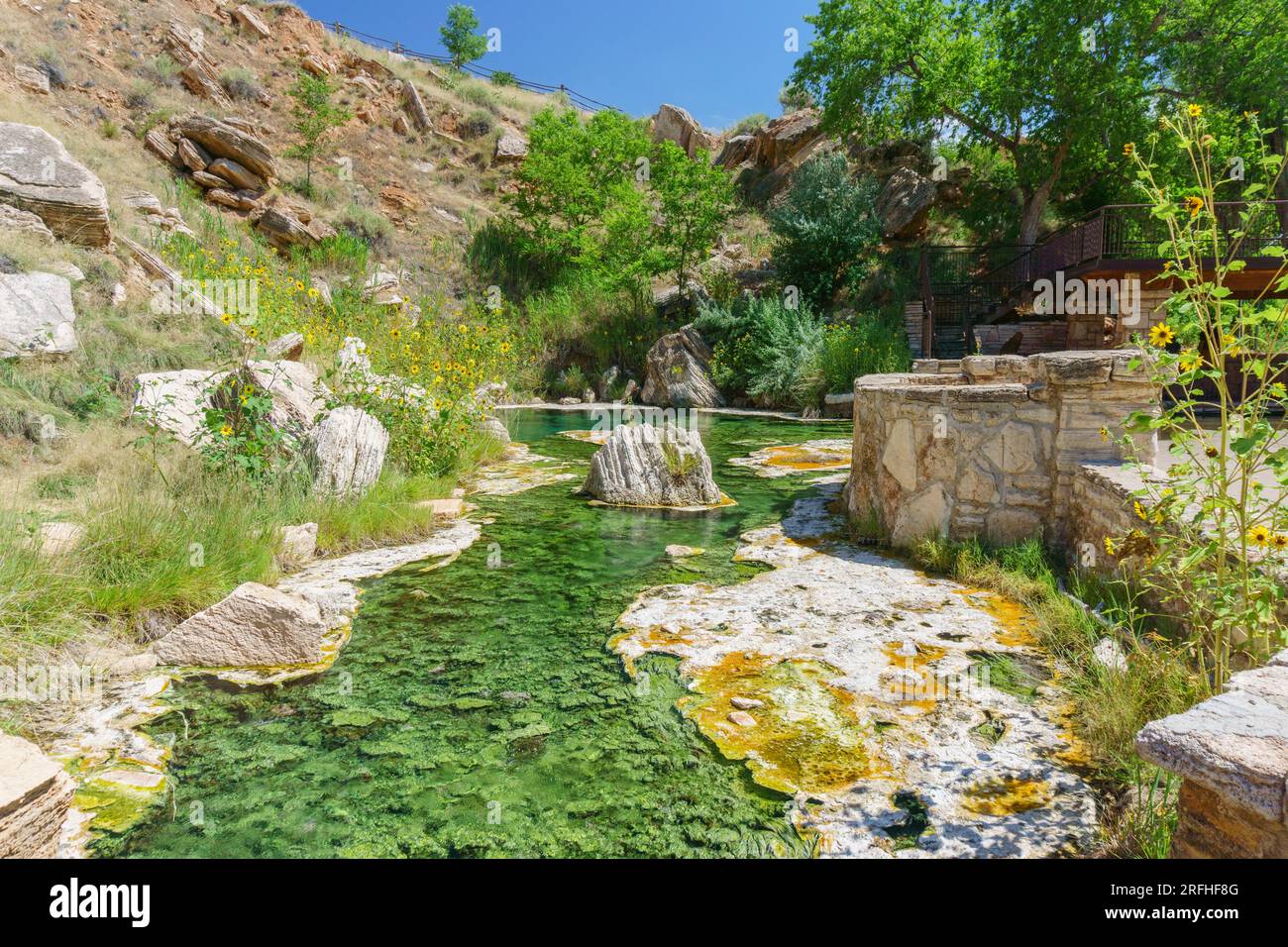 Worlds Largest Mineral Hot Springs, Hot Springs State Park, Thermopolis