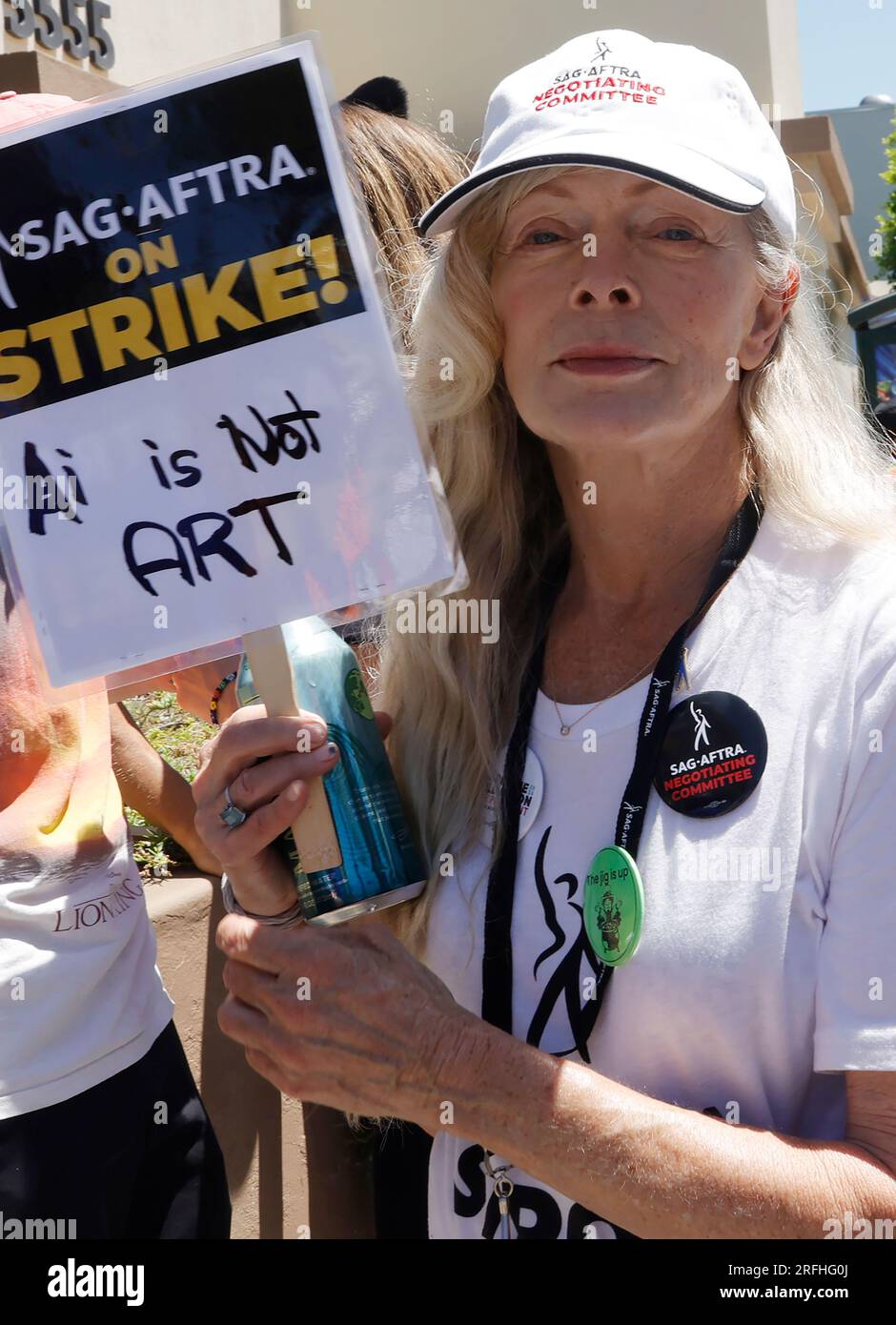 3 August 2023 Hollywood, California - Frances Fisher. SAG-AFTRA Strike
