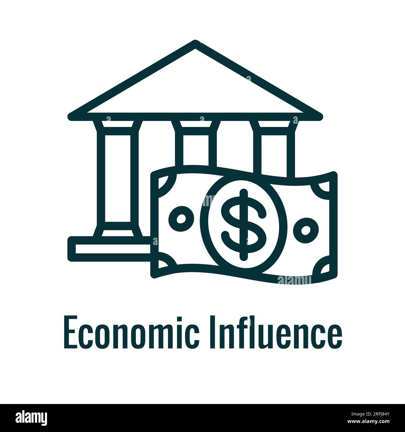 Company Analysis Factor Icon with Pestel Methods Stock Vector