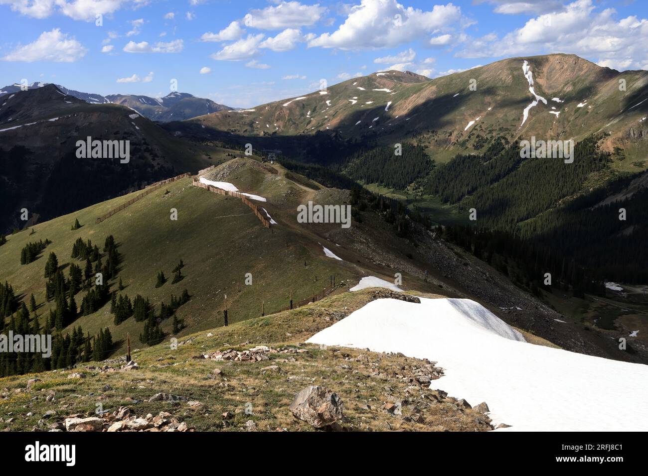 Arapahoe basin ski area Stock Photo Alamy