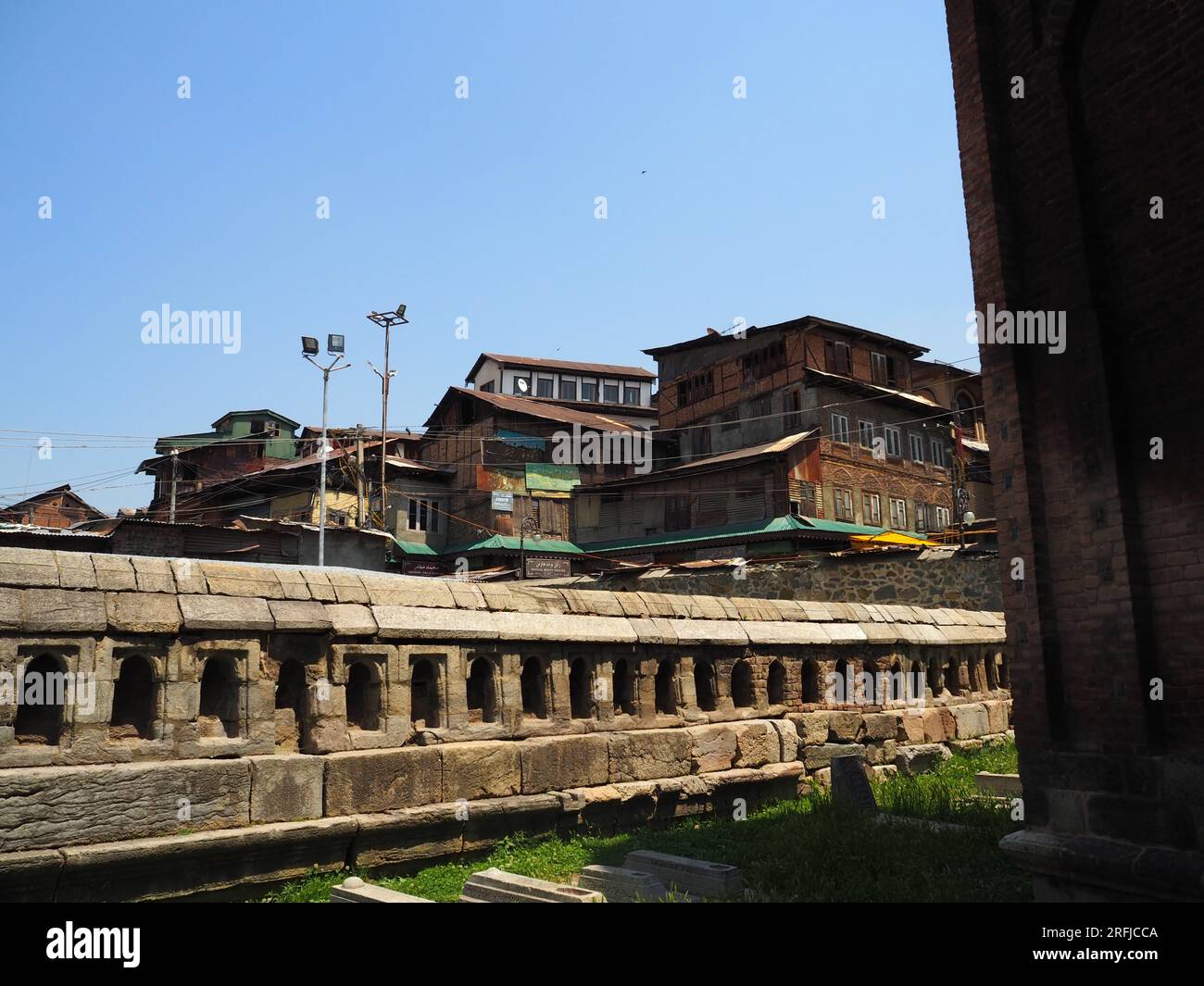 Tomb of Zain-ul-Abidin's Mother Budshah, Srinagar, Kashmir, India Stock Photo