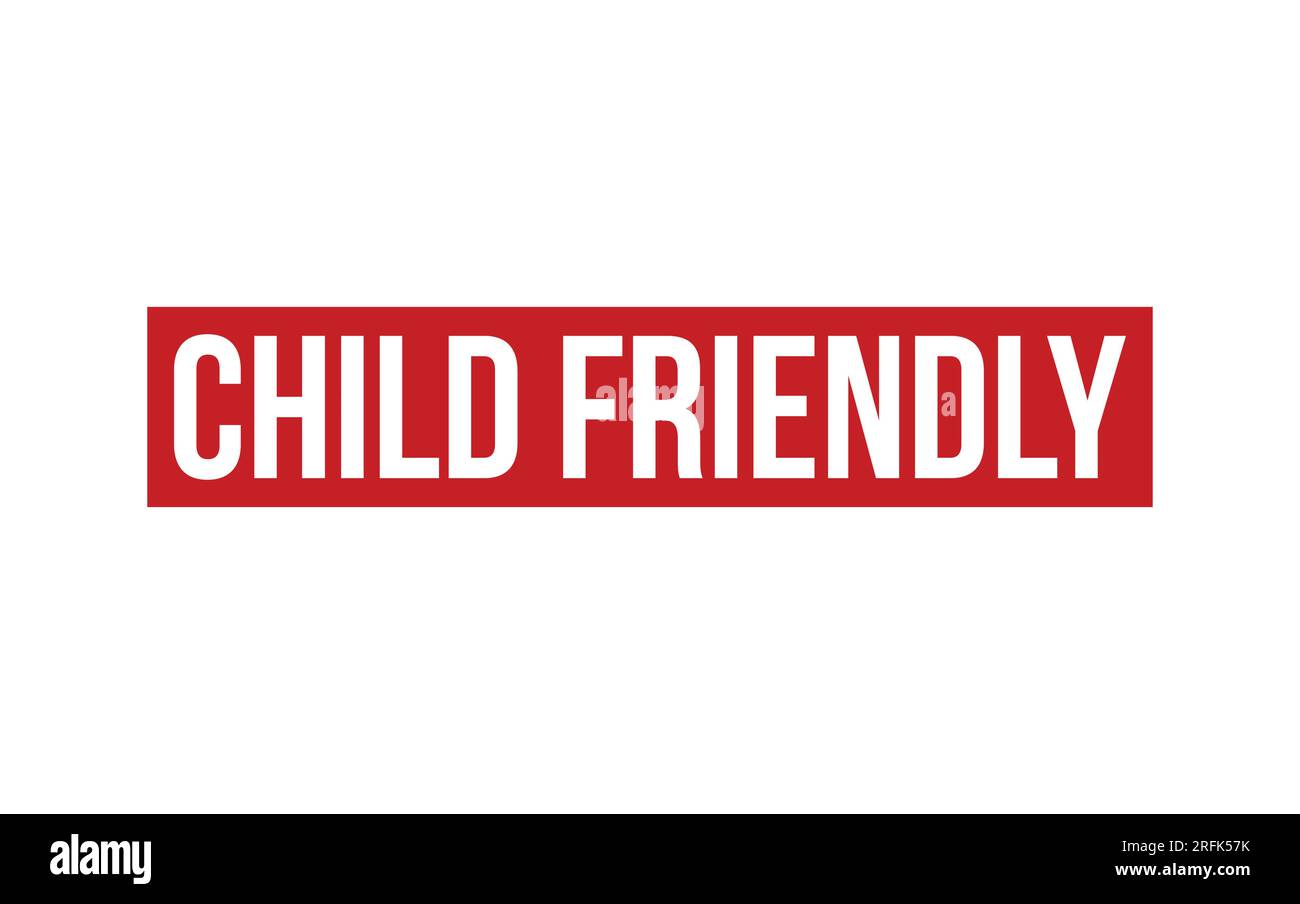 Child Friendly Rubber Stamp Seal Vector Stock Vector Image & Art Alamy