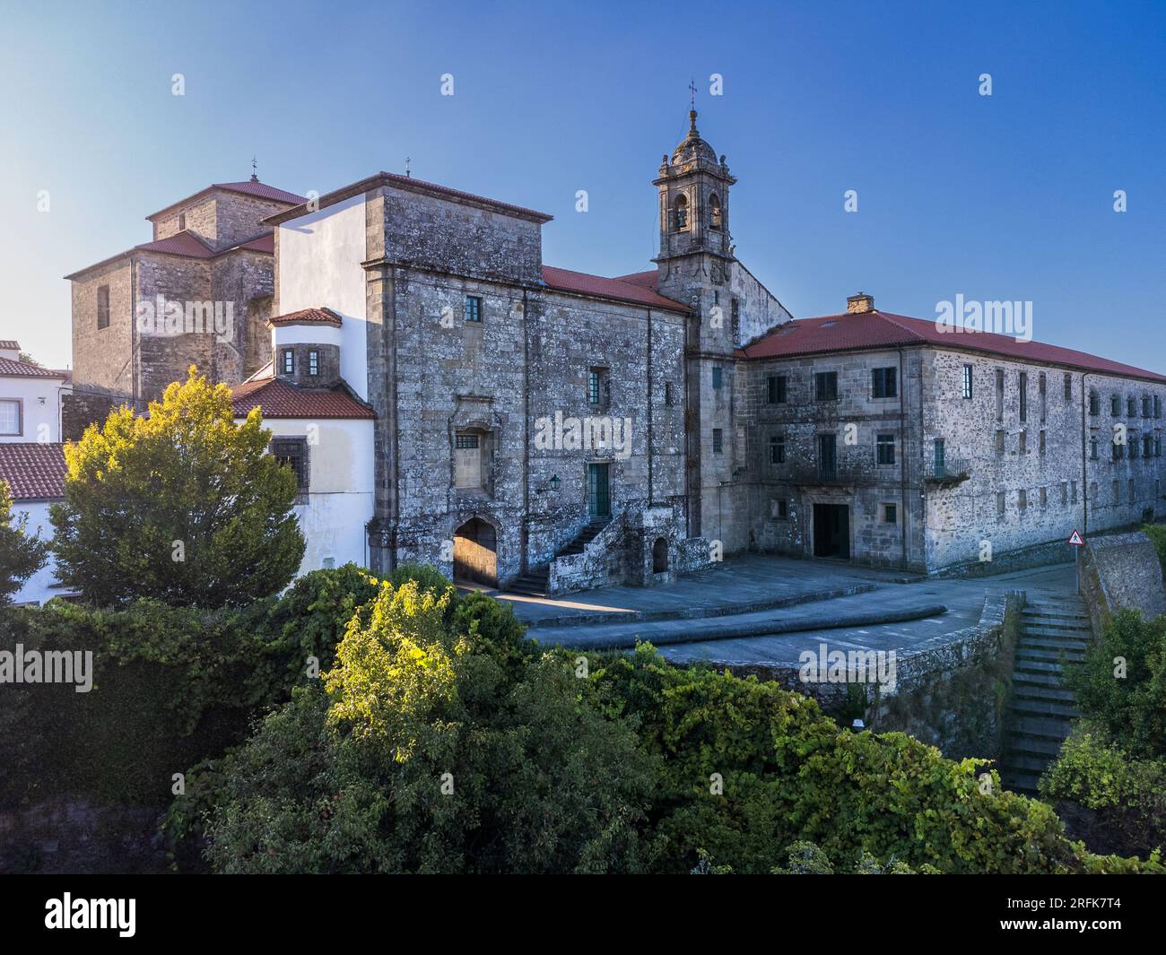 Convento de Belvís - Santiago de Compostela, Spain Stock Photo