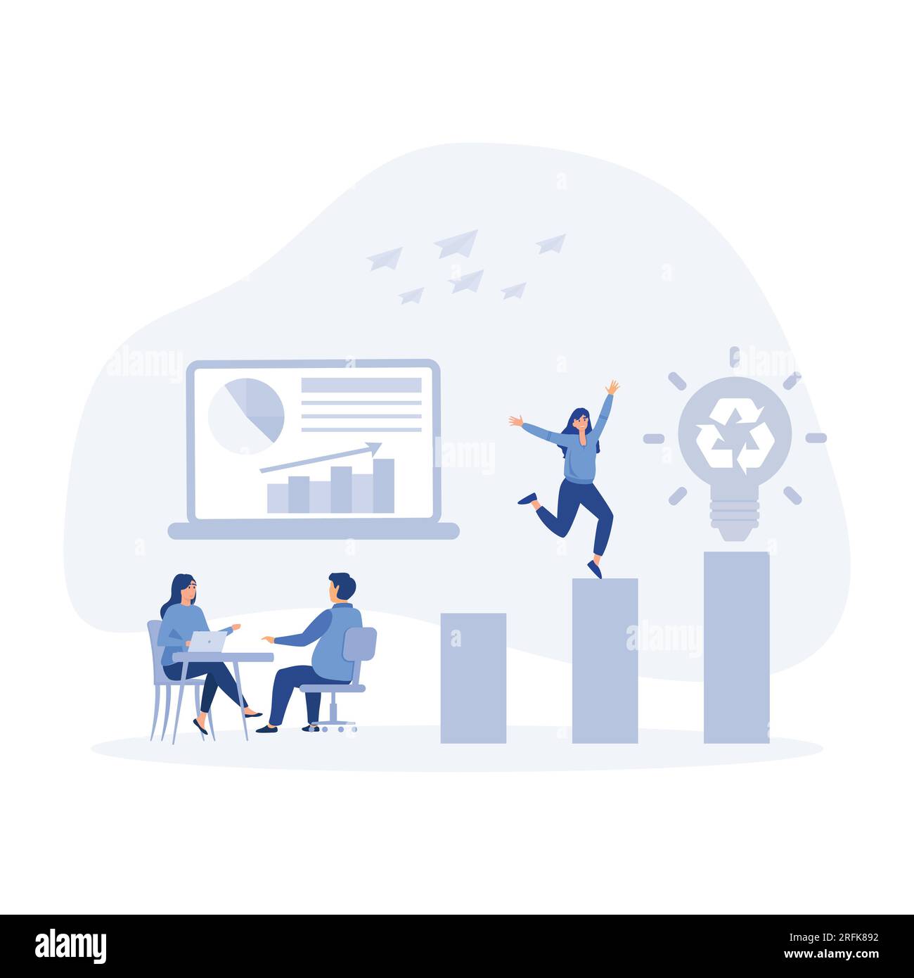 Office paper solutions Stock Vector Images - Alamy