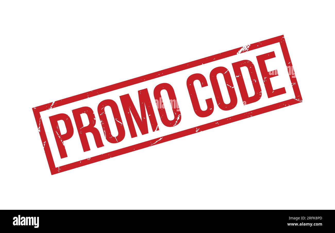 Promo Code Rubber Stamp Seal Vector Stock Vector Image & Art Alamy