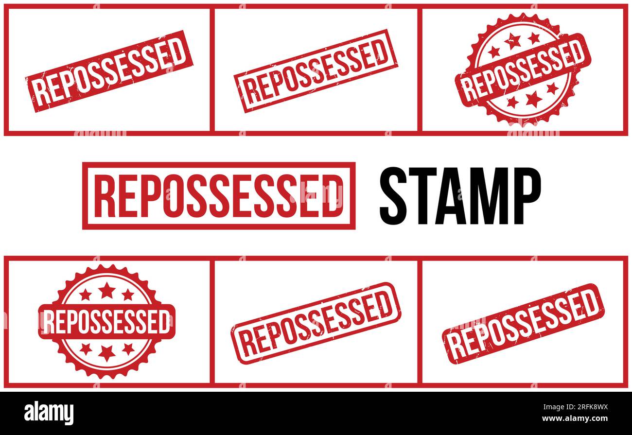 Repossessed stamp hi-res stock photography and images - Alamy