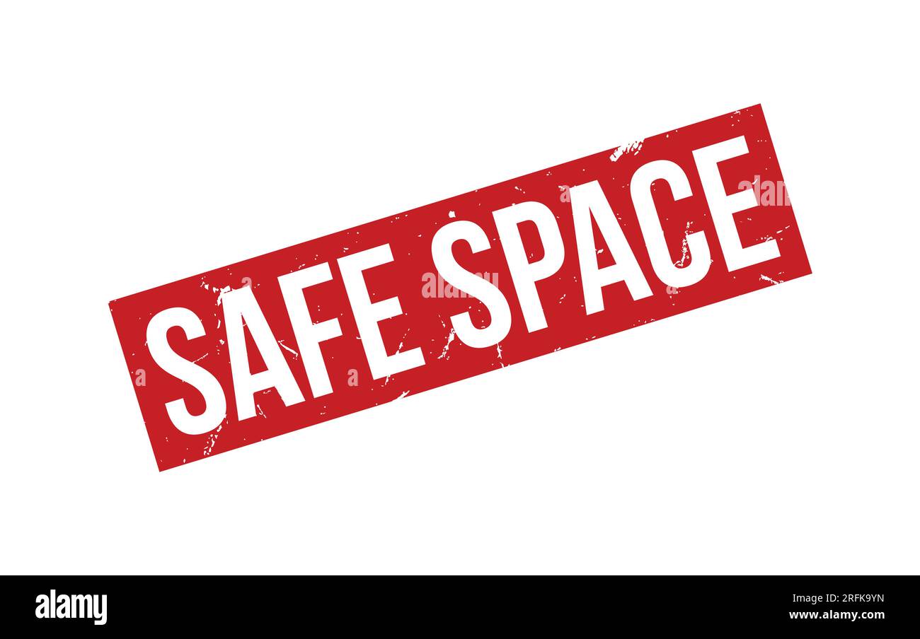 Safe Space Rubber Stamp Seal Vector Stock Vector Image & Art Alamy