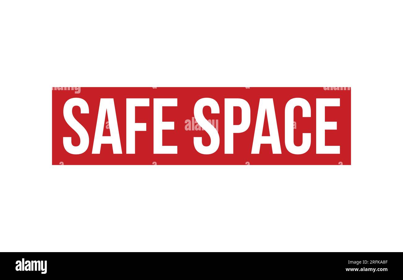 Safe Space Rubber Stamp Seal Vector Stock Vector Image & Art Alamy
