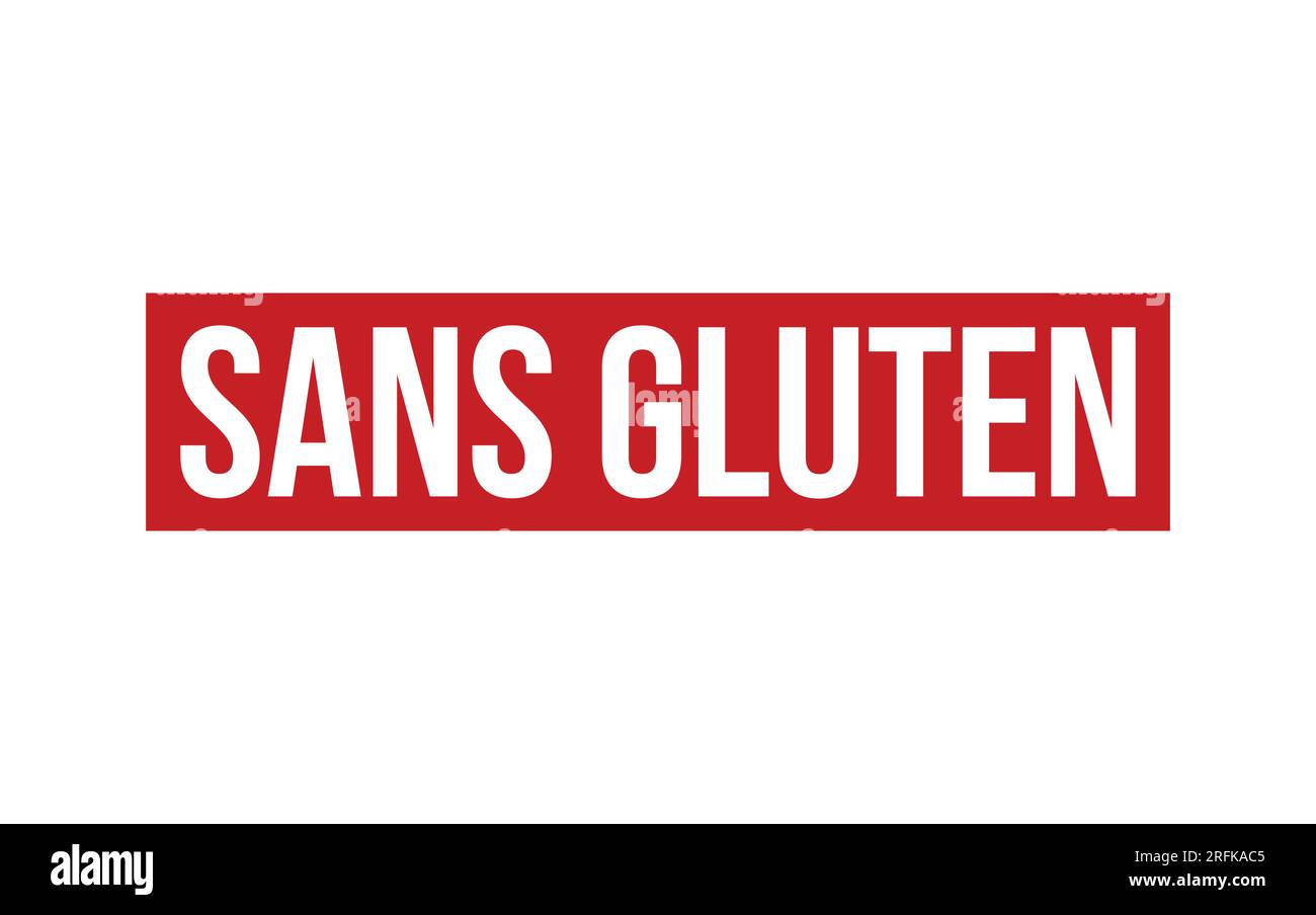 Sans Gluten Rubber Stamp Seal Vector Stock Vector Image & Art Alamy