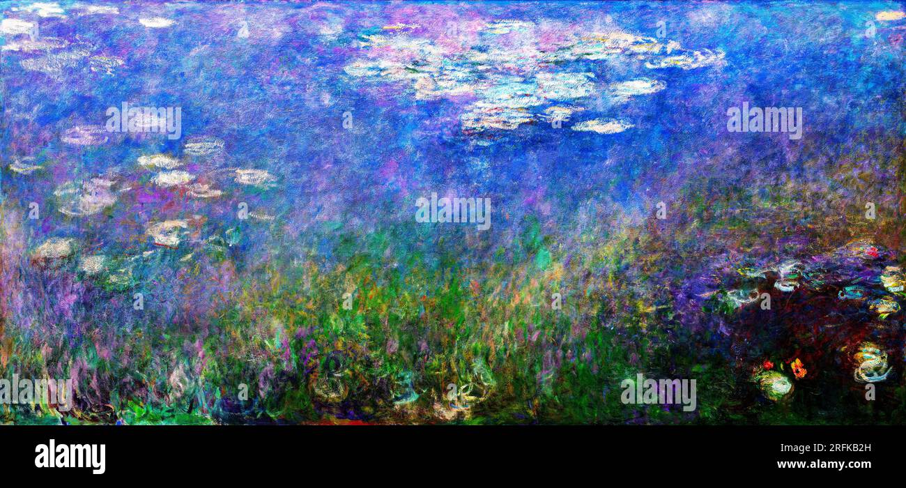 Water Lilies wall art, Claude Monet by . Original from The Cleveland