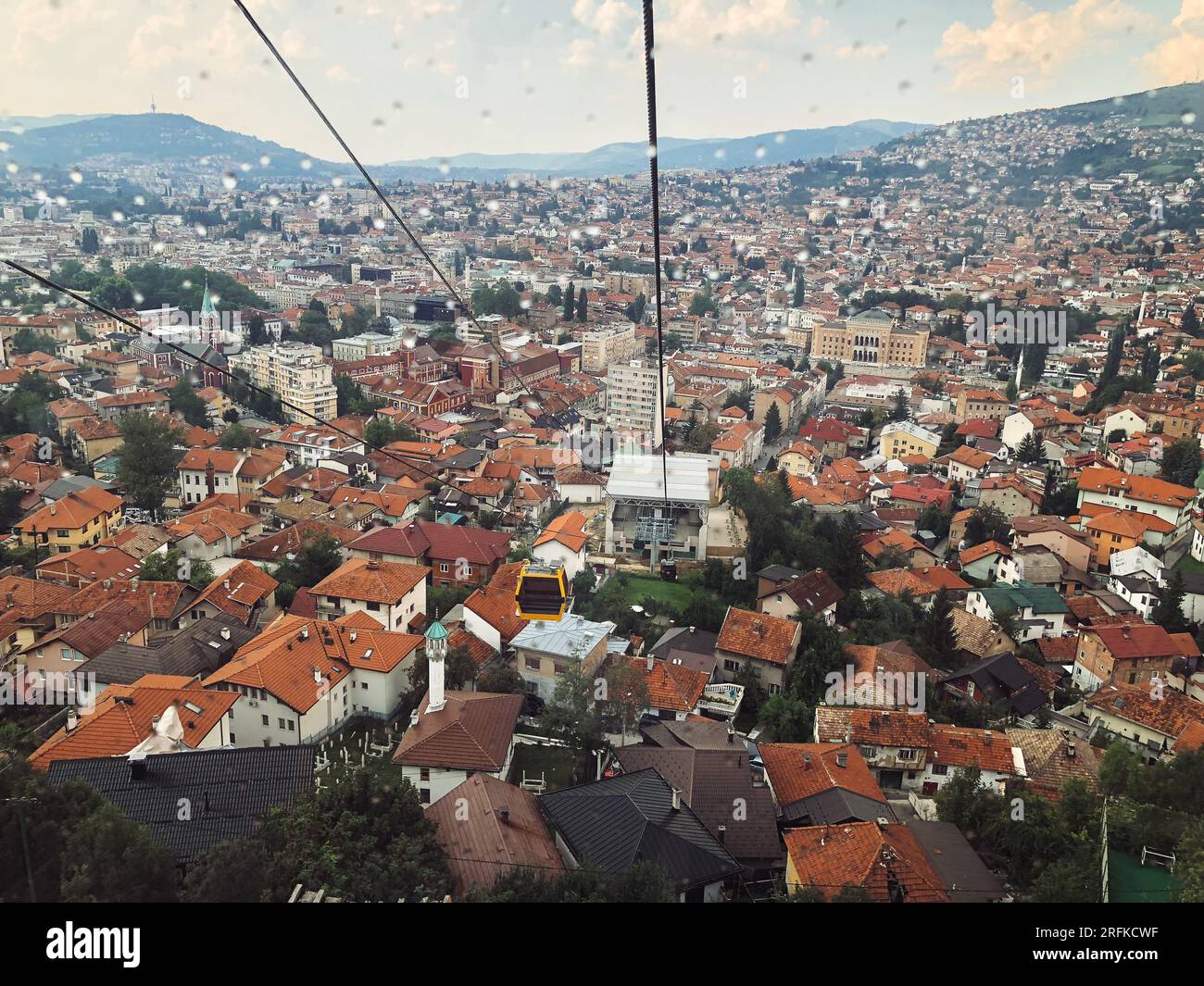 Sarajevo cable car Stock Photo Alamy