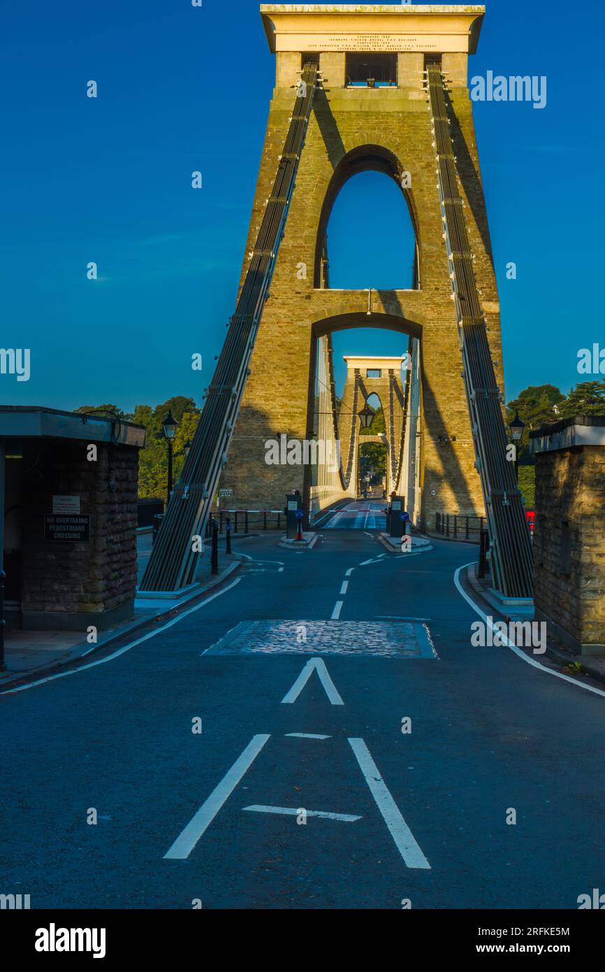 Clifton Suspension Bridge Stock Photo Alamy