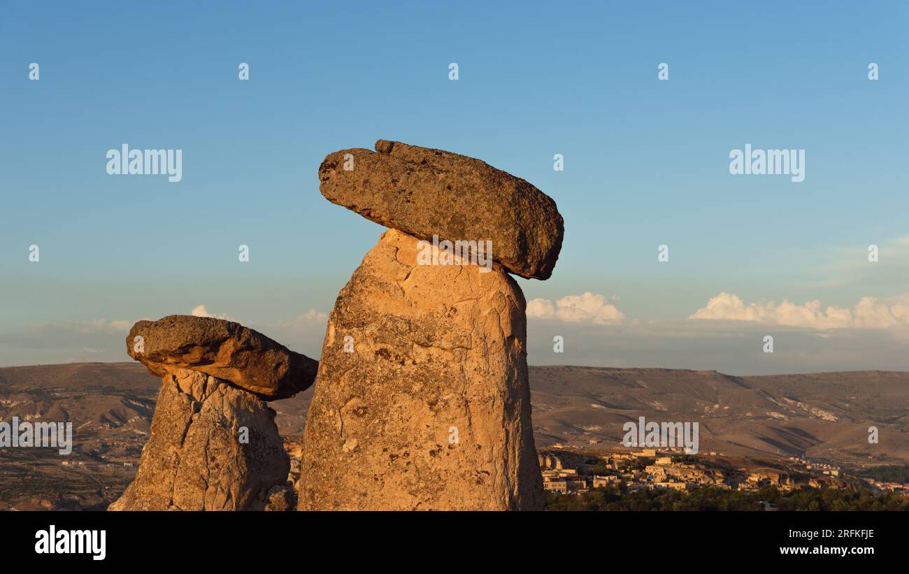 Twin fairy chimneys hi-res stock photography and images - Alamy