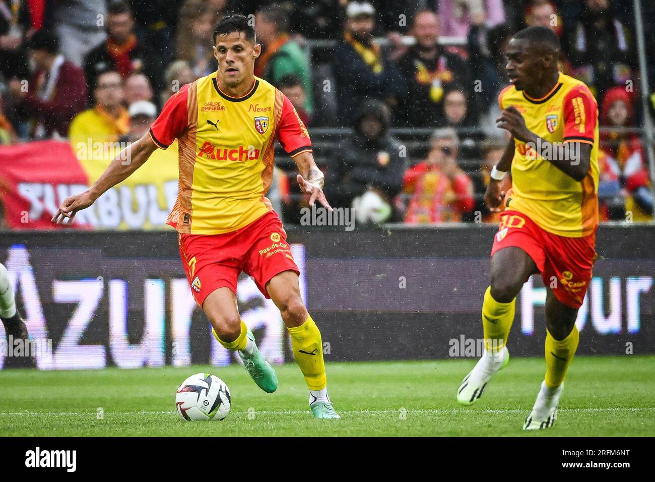 Prints of RC Lens v Arsenal: Pre Season Friendly