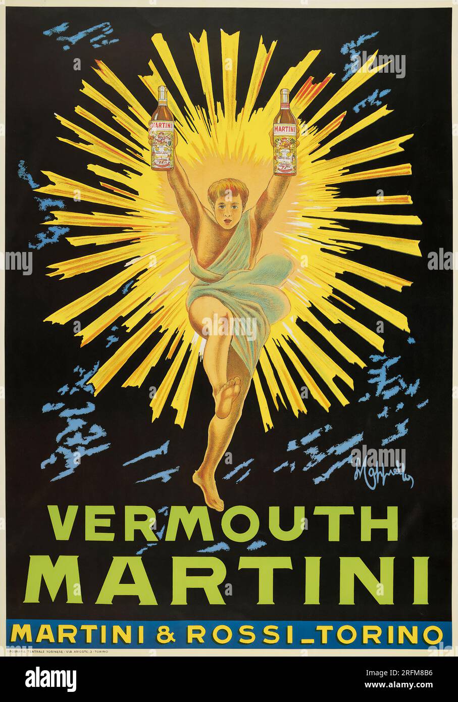 Vintage martini posters hi-res stock photography and images - Alamy