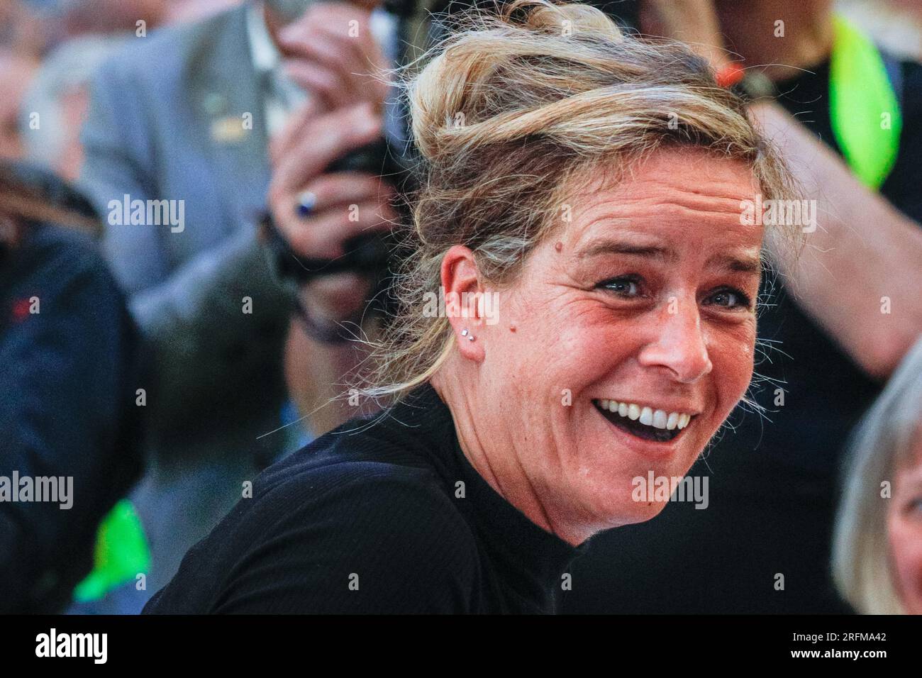Herne germany 04th august 2023 mona neubaur deputy prime minister