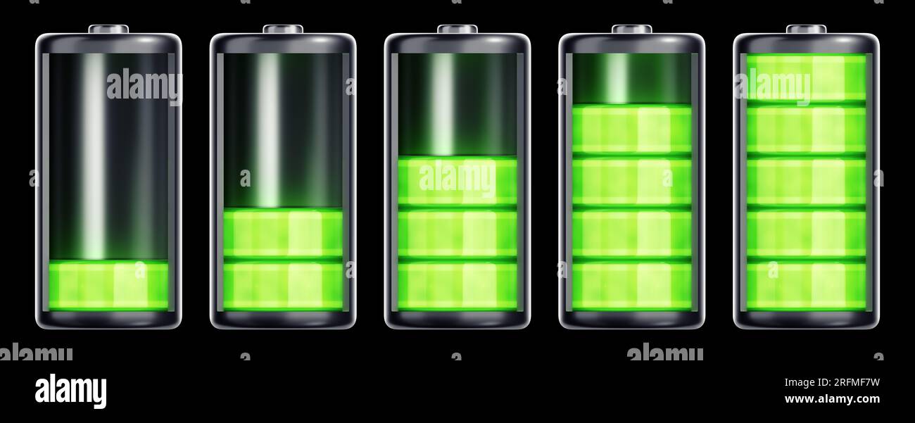 Process of Charging a Battery Stock Photo Alamy