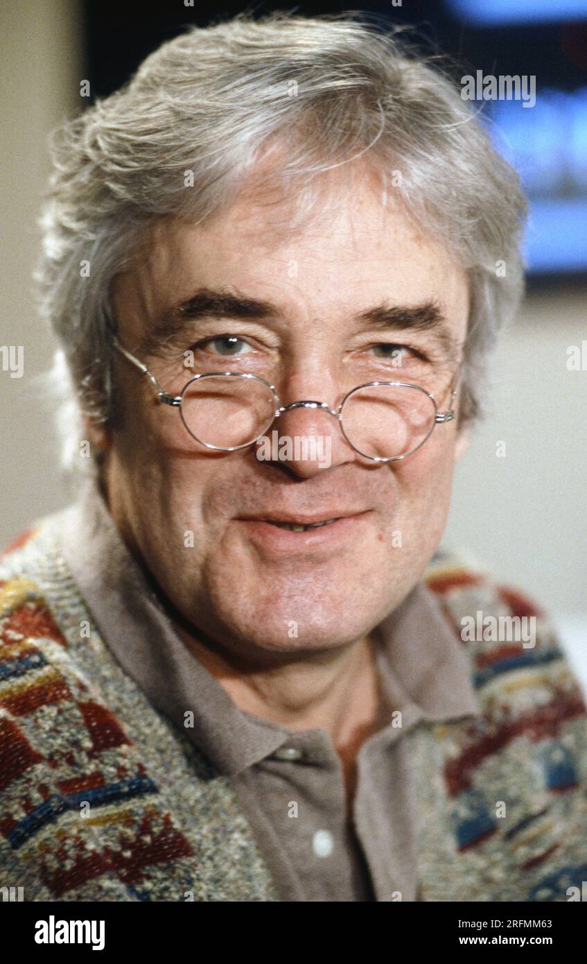 Portrait of Polish director Andrzej Zulawski, circa 1995. Stock Photo