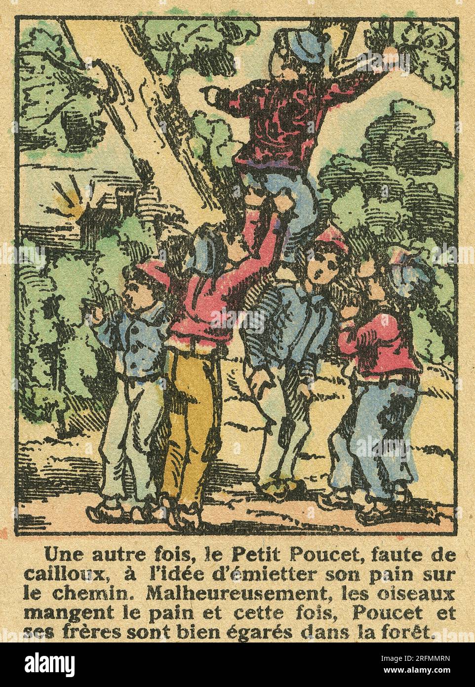 'Hopo'MyThumb' the children find themselves lost and alone in the