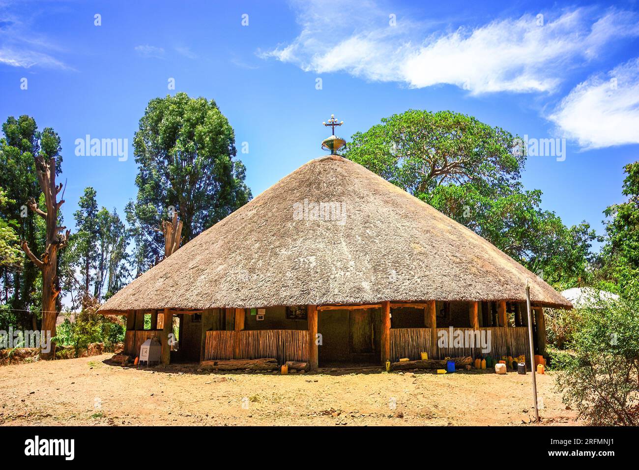 Debre Sina monastery Stock Photo Alamy