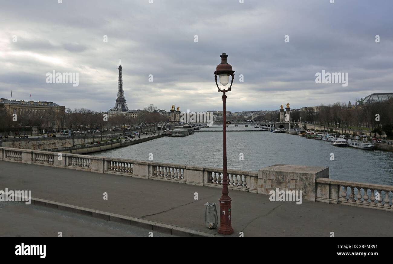 Paris panorama, France Stock Photo