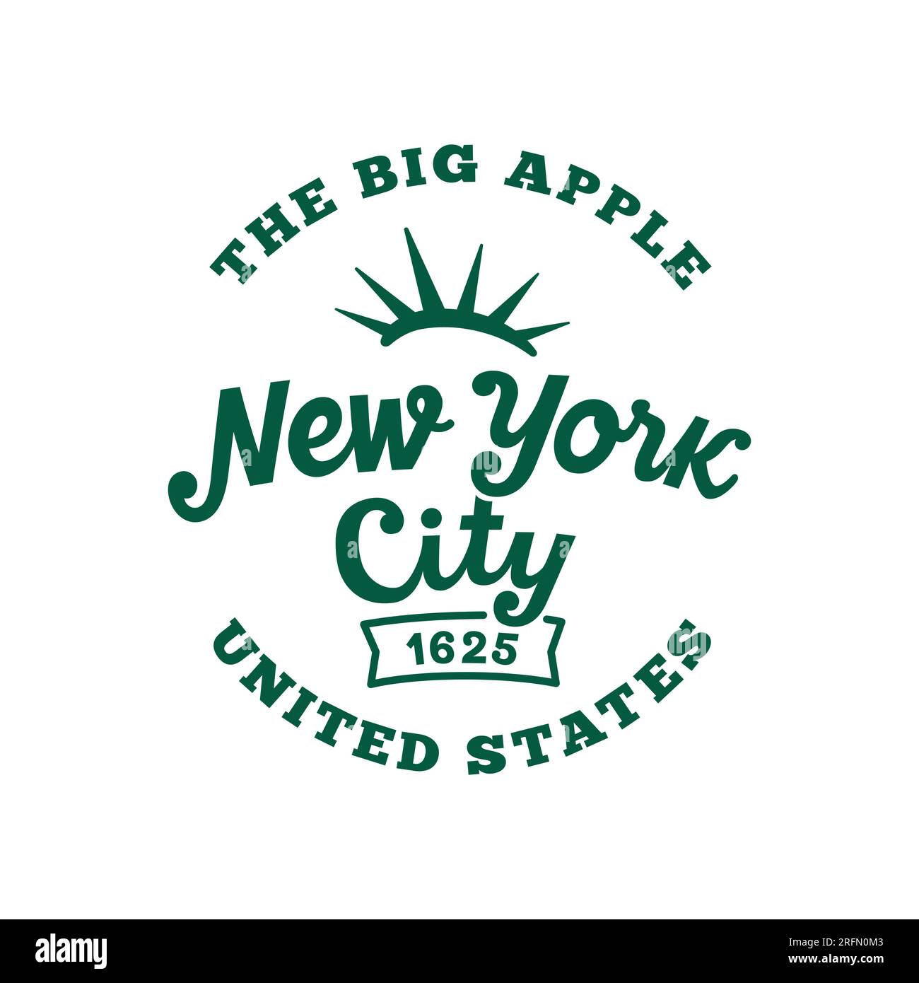 New York City vector design template. Vector and illustration Stock