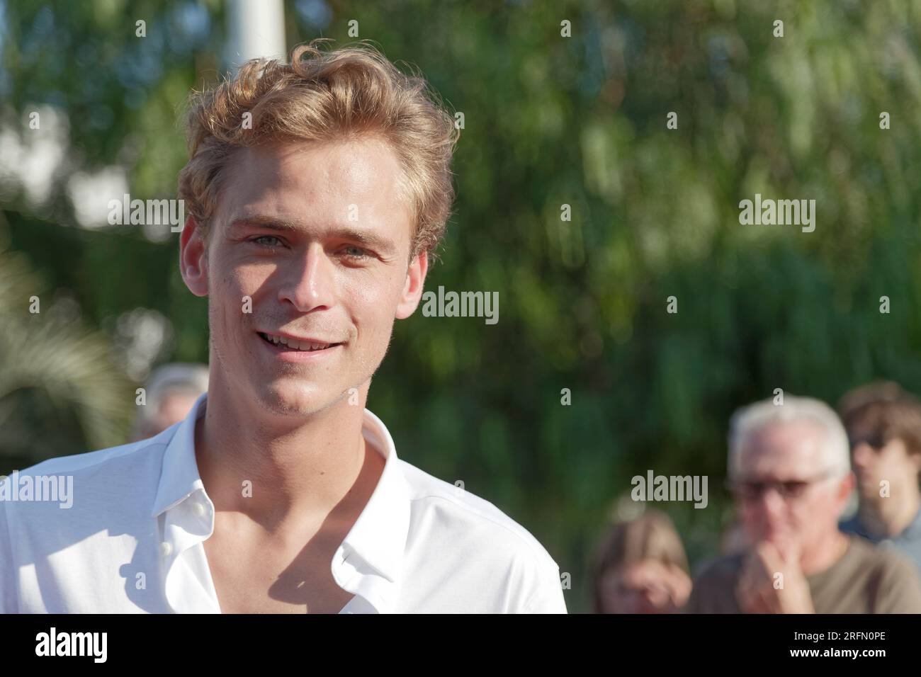 Cap of Agde,France.24th June, 2023.Hector Langevin attends the festival Les Herault du Cinema et Cap of Agde,France.24th June, 2023.Hector Langevin attends the festival Les Herault du Cinema et
