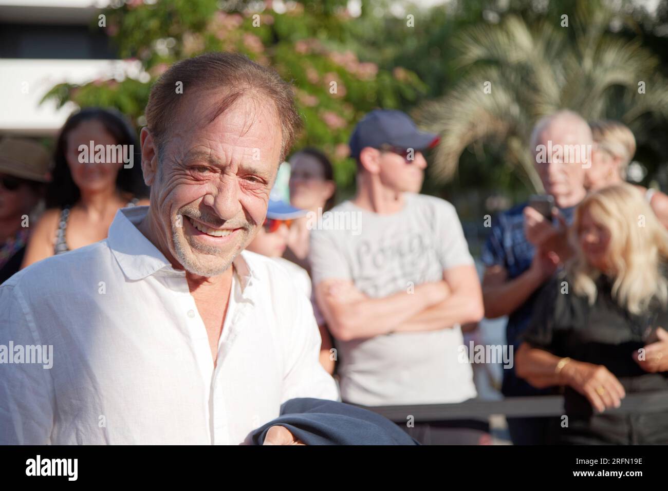Cap of Agde,France.24th June,2023.Antoine Coesens attends the festival Les Herault du Cinema &de Cap of Agde,France.24th June,2023.Antoine Coesens attends the festival Les Herault du Cinema &de
