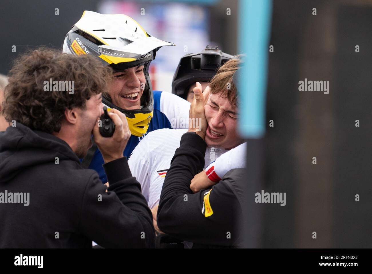 Fort William, Scotland, UK. 4th Aug, 2023. Henri Kiefer takes the 2023