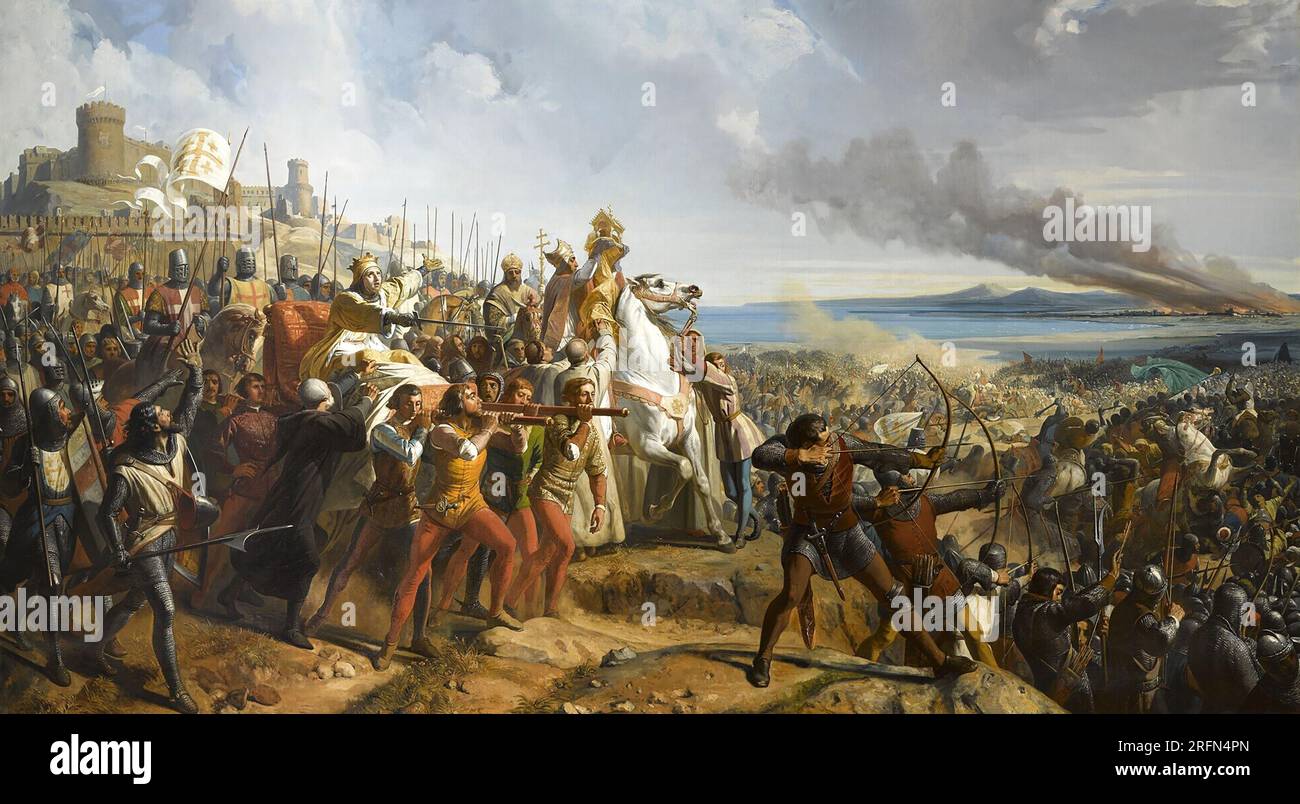 Battle of Montgisard, November 18, 1177, between Baldwin IV of