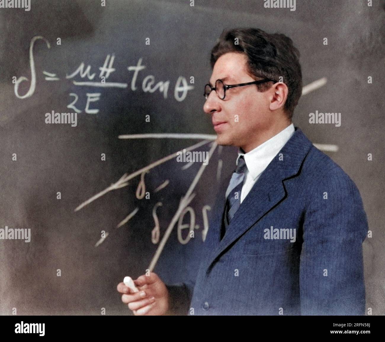 Isidor Isaac Rabi, American Physicist Stock Photo - Alamy
