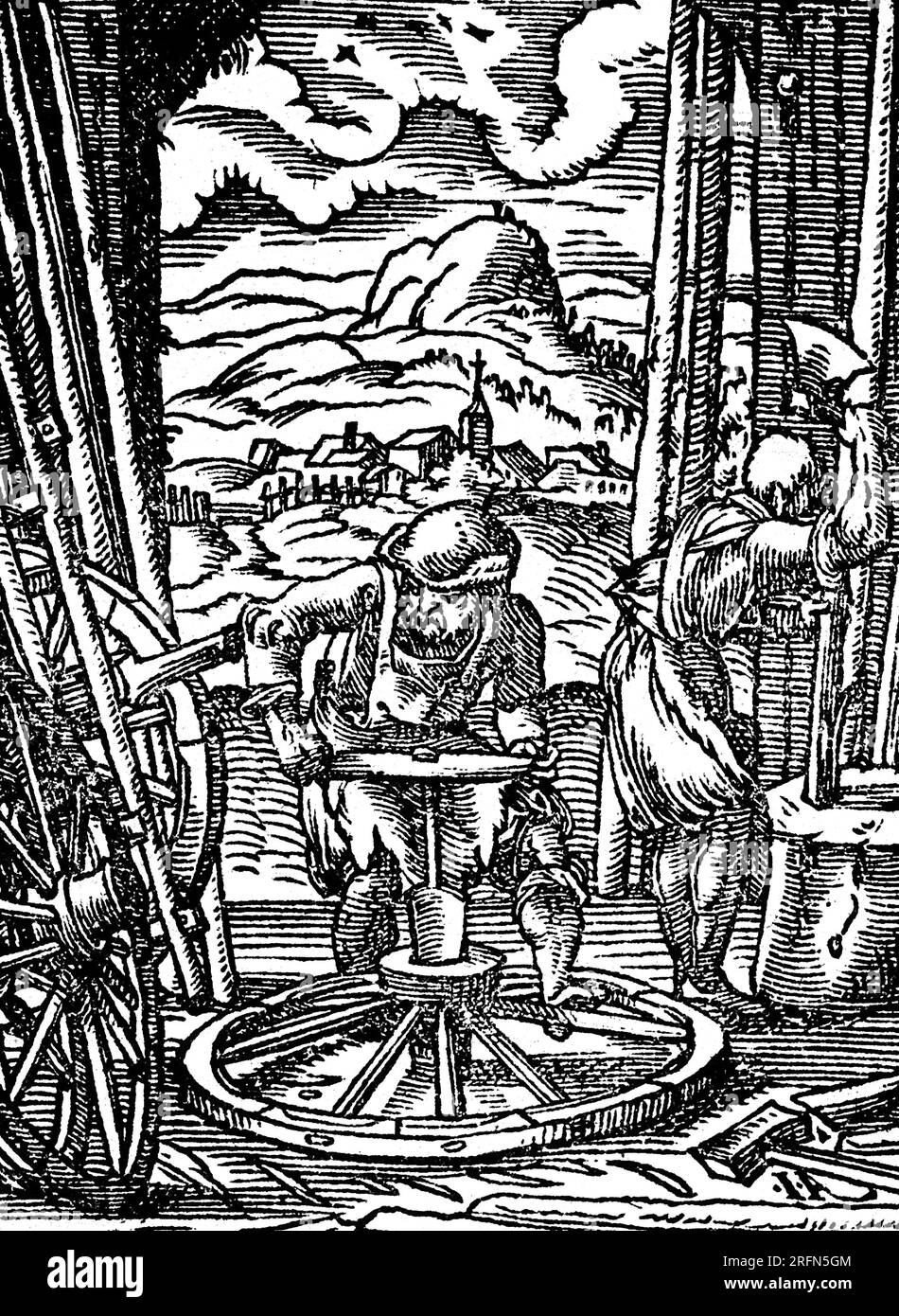 Making wagon wheels hires stock photography and images Alamy