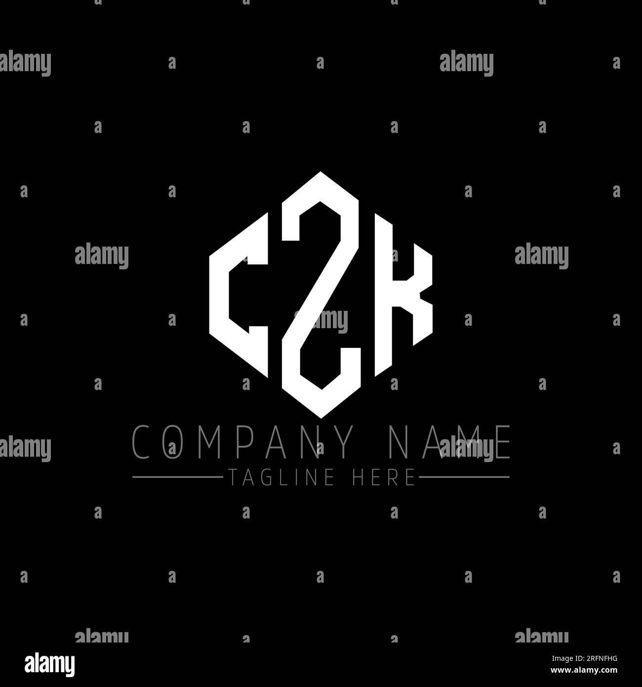CZK Letter Logo Design With Polygon Shape CZK Polygon And Cube Shape czk-letter-logo-design-with-polygon-shape-czk-polygon-and-cube-shape