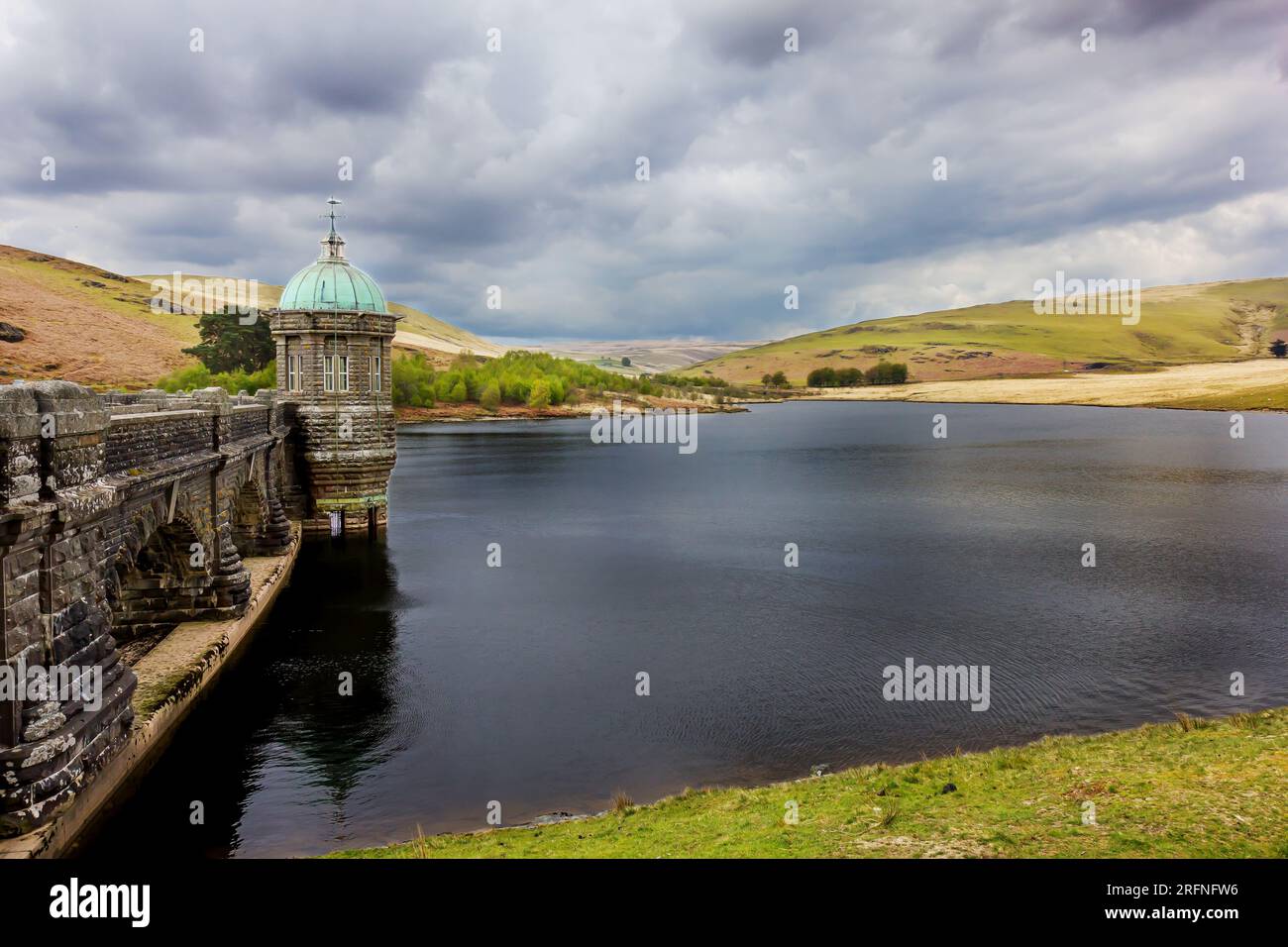 Craig Goch Reservoir, Elan Valley, Mid Wales, UK Stock Photo