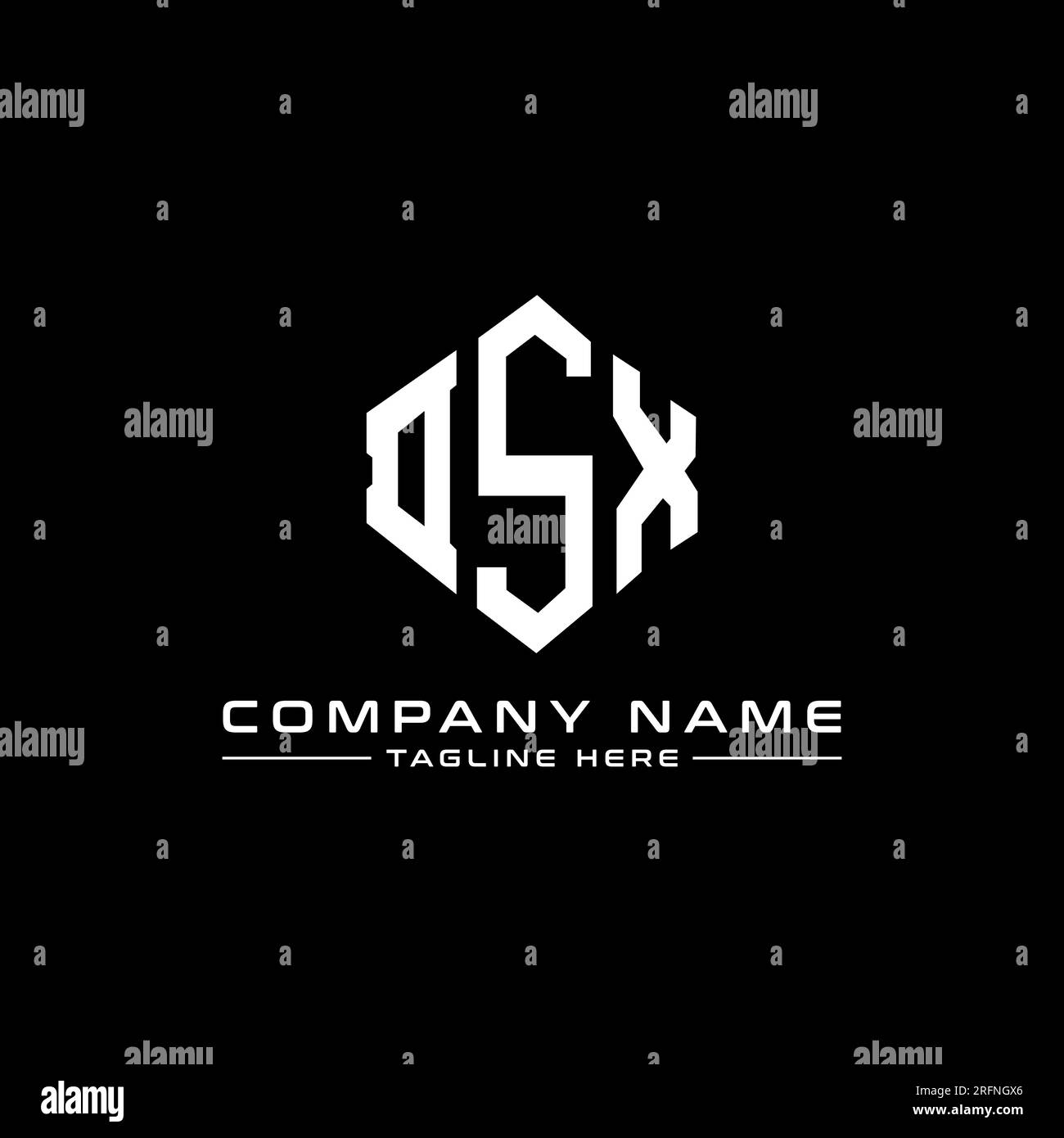 Dsx logo design hi-res stock photography and images - Alamy