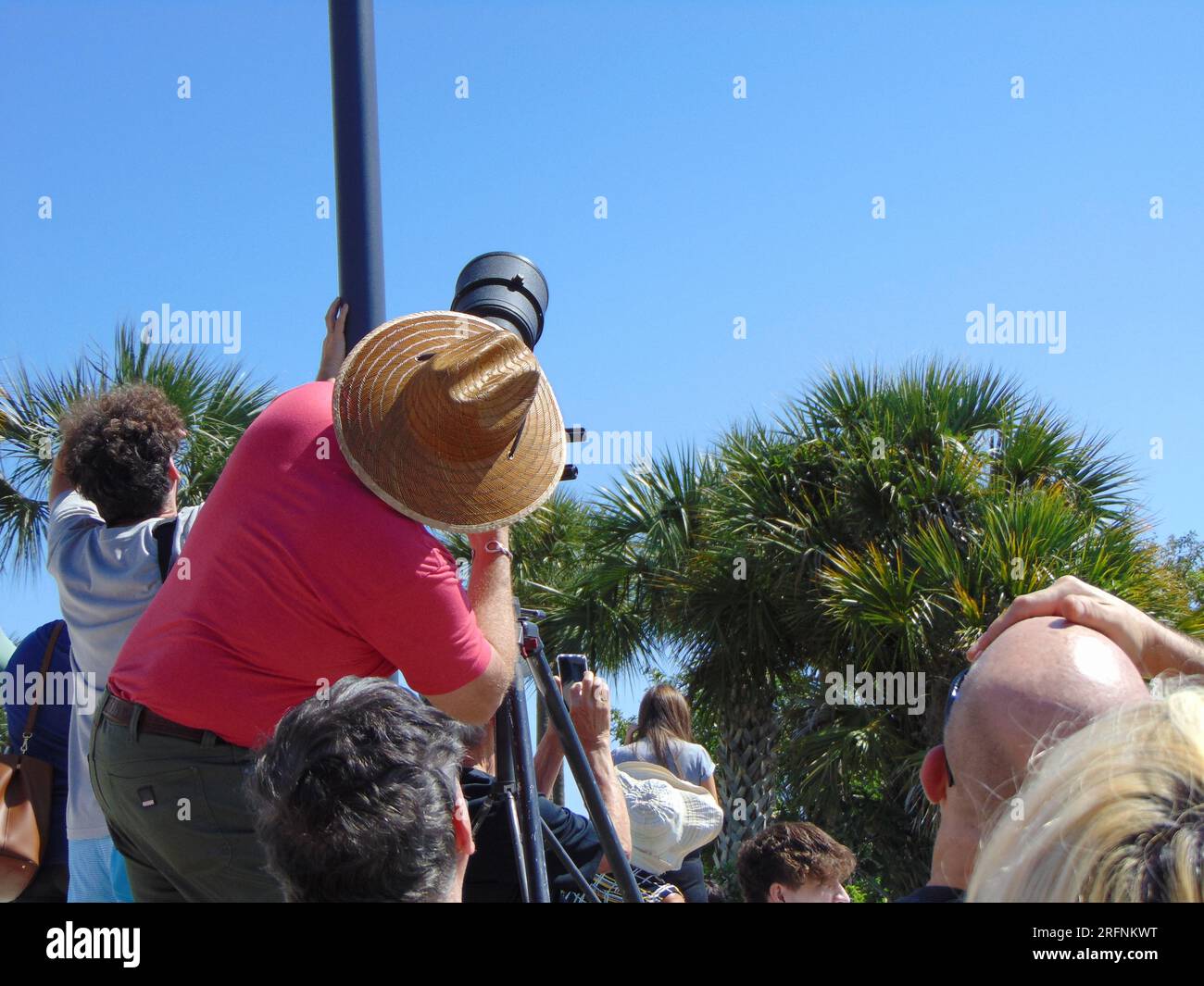 Photographing a Space Launch Stock Photo - Alamy