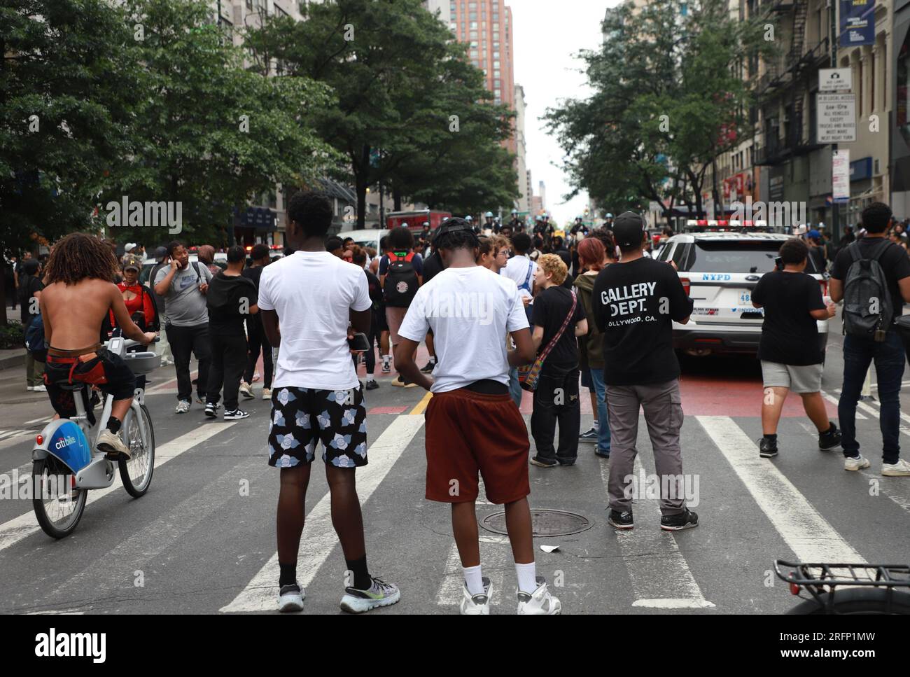 Streamer Riot New York August 4, 2023, New York City, New York: (NEW) Game Streamer Kai Cenatà ...