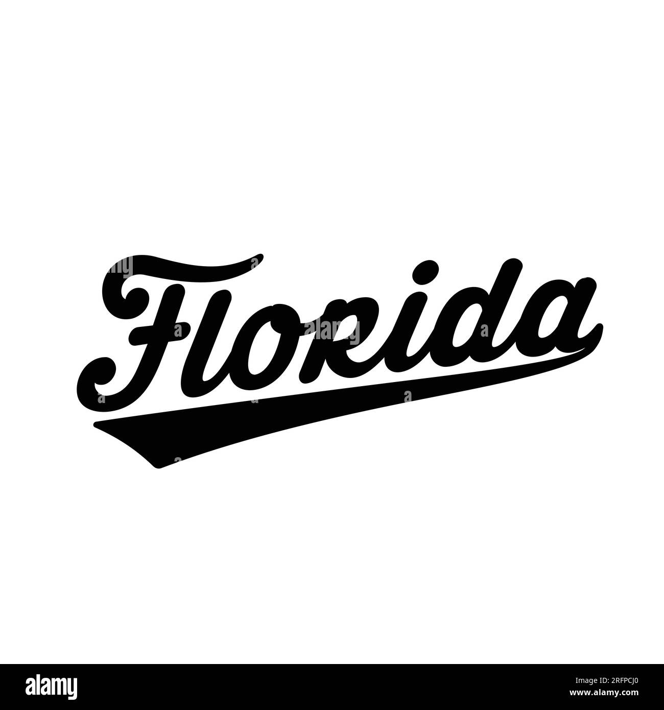  Florida FL State Shape Silhouette United States U.S Vinyl Decal  Sticker (Black) : Sports & Outdoors