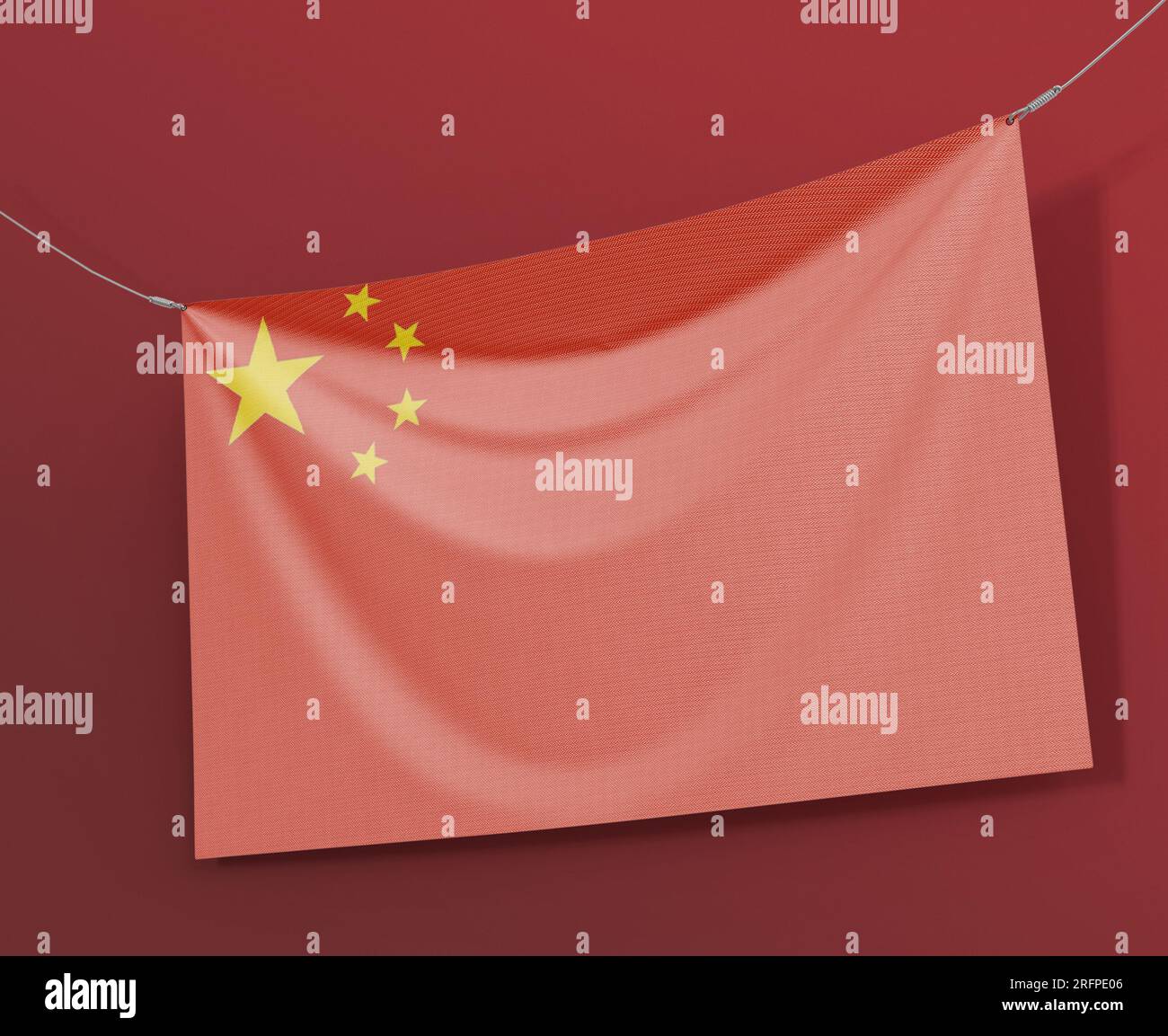 Red flag with yellow stars hires stock photography and images Alamy