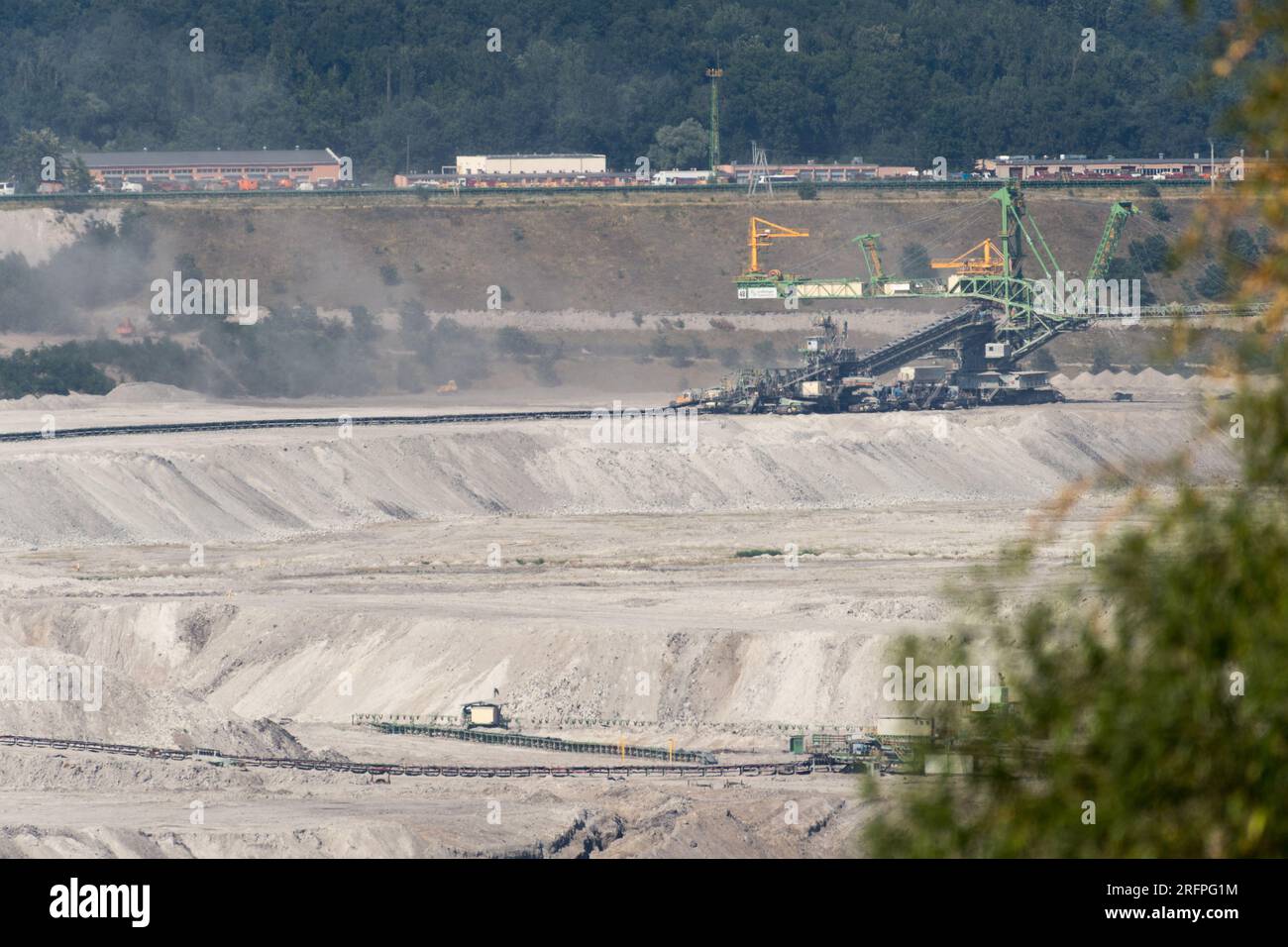 Turow open pit coal mine in Bogatynia, Poland © Wojciech Strozyk / Alamy Stock Photo Stock Photo