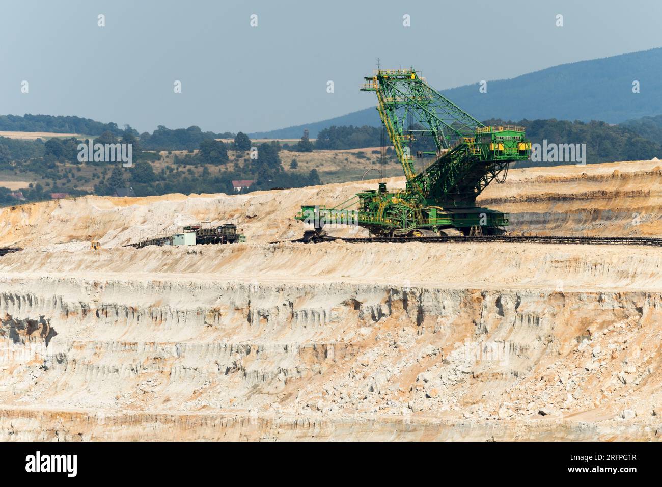 Turow open pit coal mine in Bogatynia, Poland © Wojciech Strozyk / Alamy Stock Photo Stock Photo