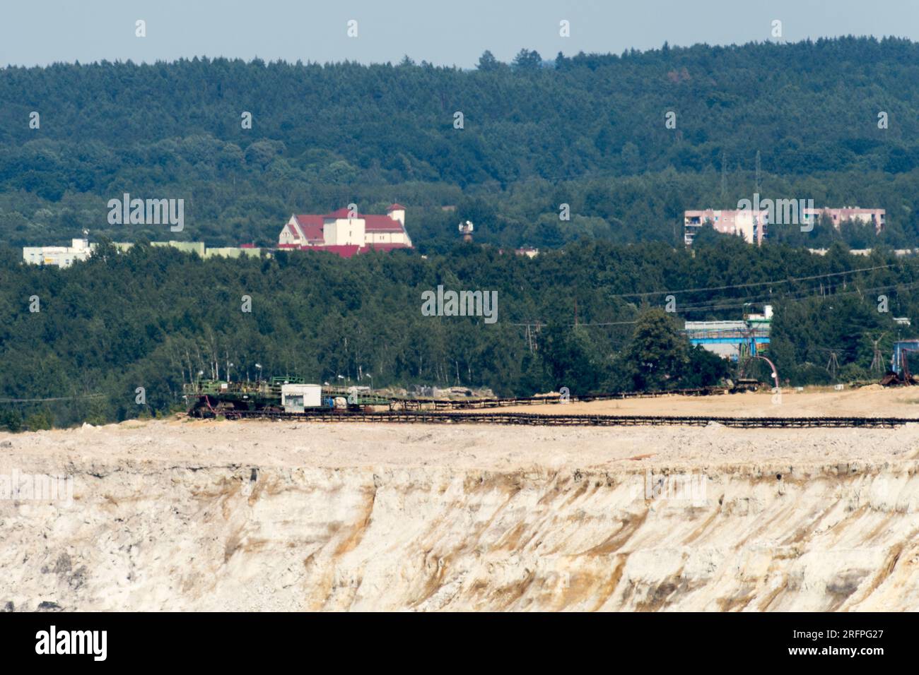 Turow open pit coal mine in Bogatynia, Poland © Wojciech Strozyk / Alamy Stock Photo Stock Photo